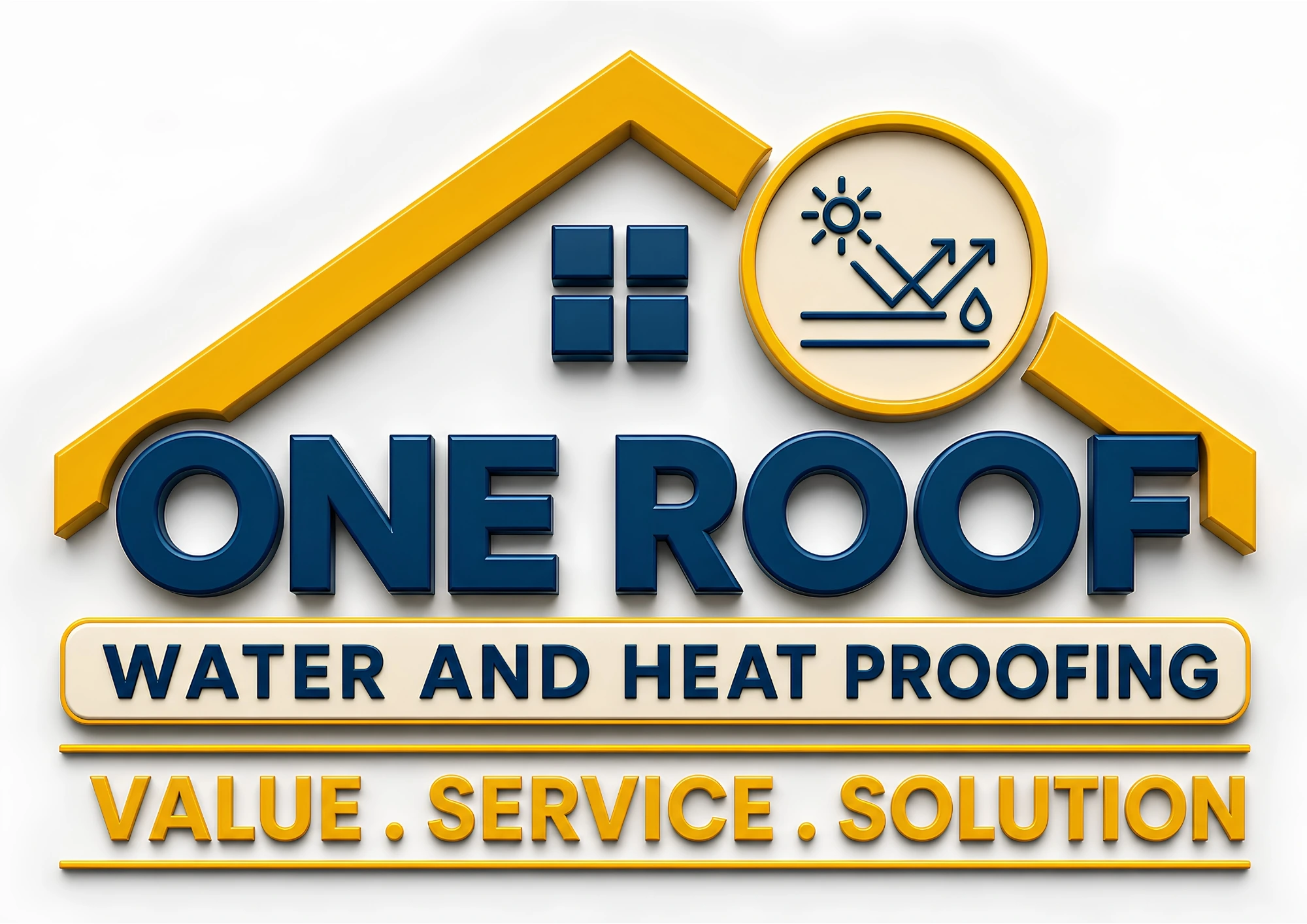 One Roof Water and Heat Proofing Logo